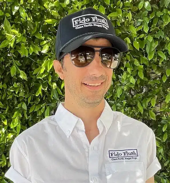 Anthony, owner of Fido Flush