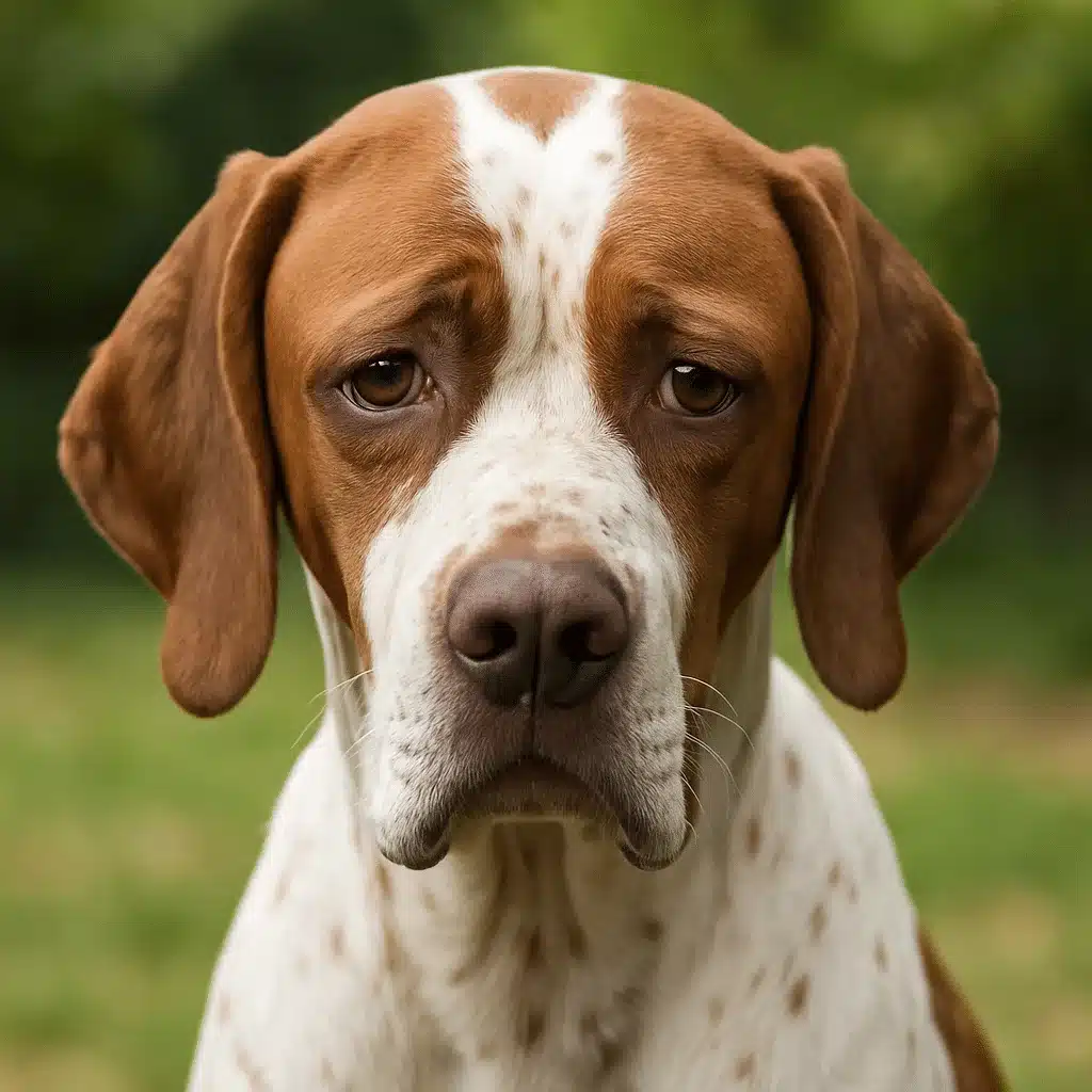 Dog before poop scooping