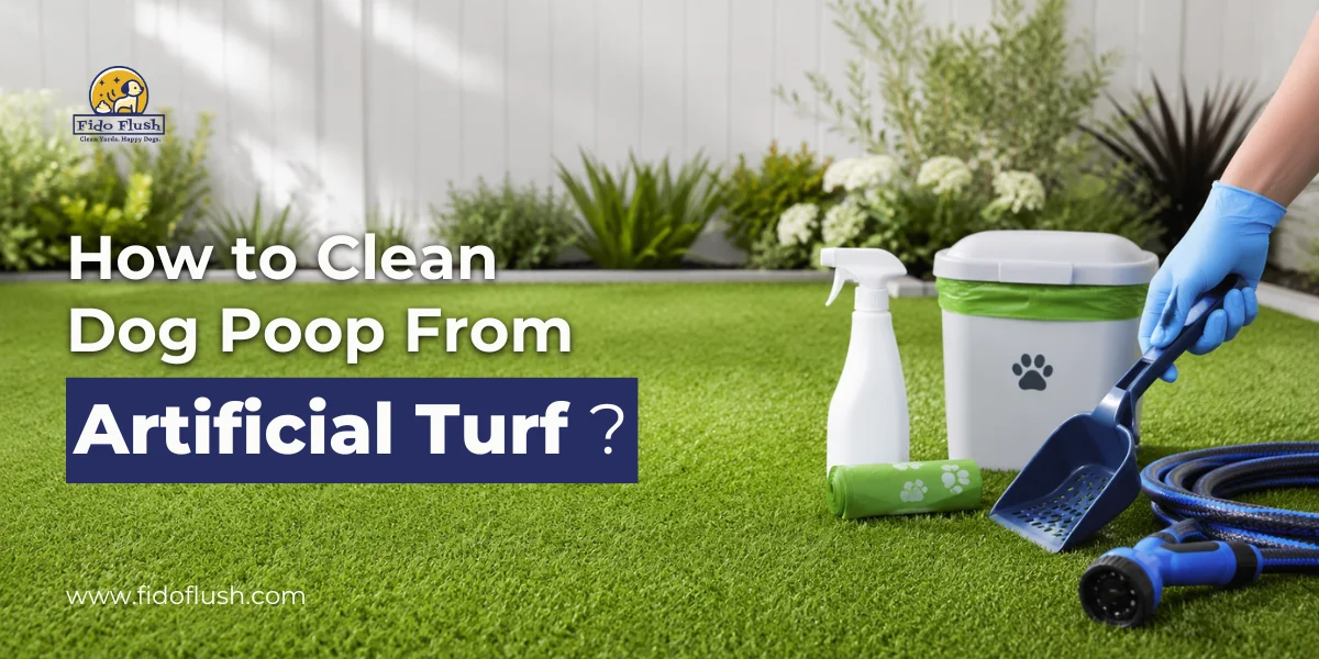 How to Clean Dog Poop From Artificial Turf