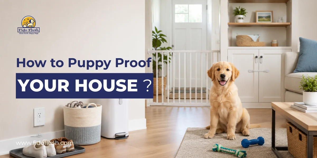 How to Puppy Proof Your House